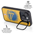 NBA Golden State Warriors Distressed iPhone 15 Kickstand Case
